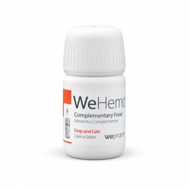 WeHemo – Supliment împotriva Anemiei pentru Câini și Pisici, 30 ml cu Seringă Dozatoare – WePharm